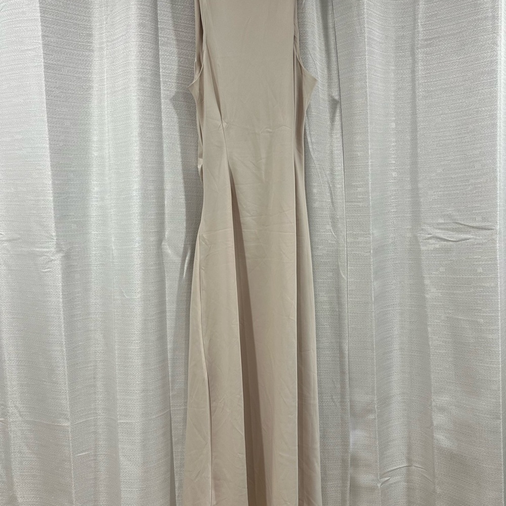 Zara Beige Maxi Dress